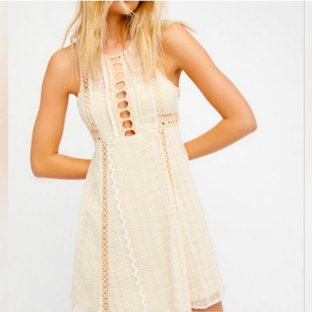 Free People Wherever You Go Dress Sz 10